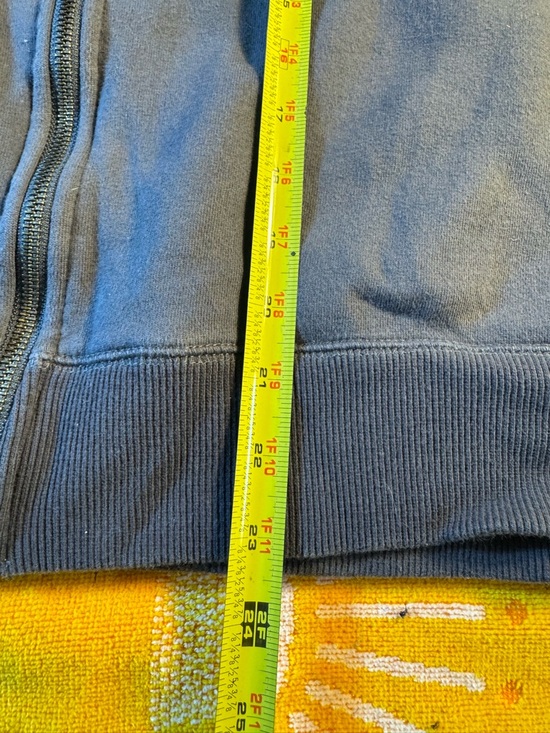 RC A F Grey Zip-Up Men's Hoodie - Picture 3 of 5